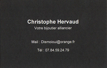 Christophe Hervaud - Votre bijoutier alliancer