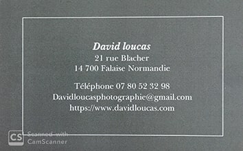 David Loucas - Photographe